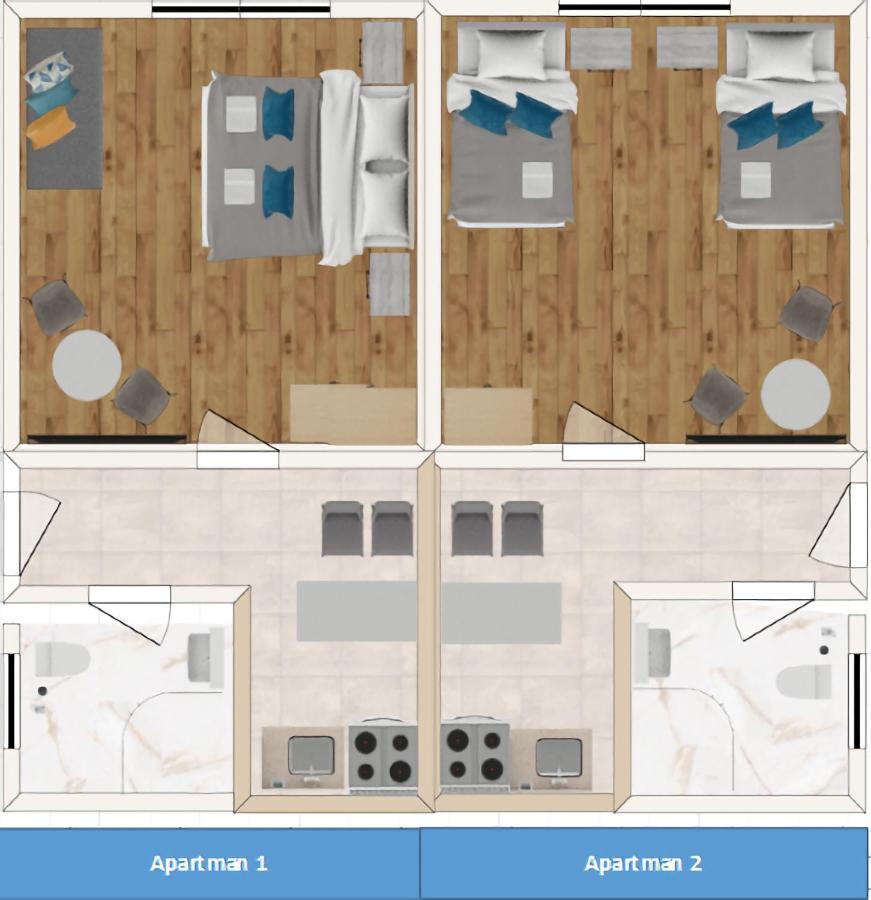 Apartmani Drinska Foca Extérieur photo